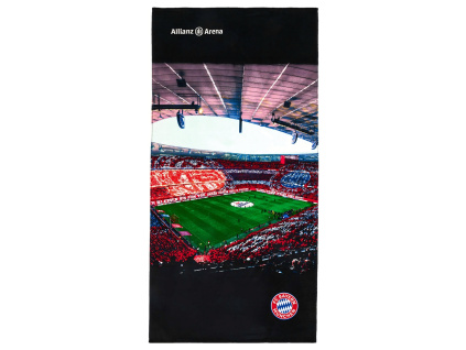 Osuška FC Bayern Mnichov, Allianz Aréna,180x90, bavlna