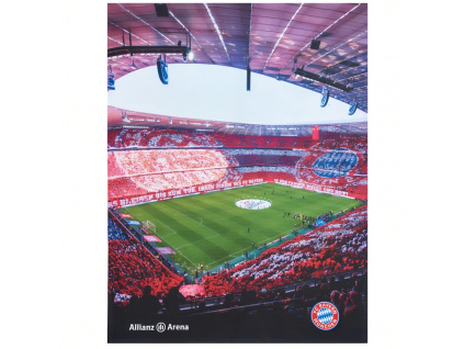 Fleecová deka FC Bayern Mnichov, Allianz Arena, 130x170