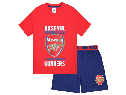 Dětské Pyžamo Arsenal FC, modro-červené, bavlna