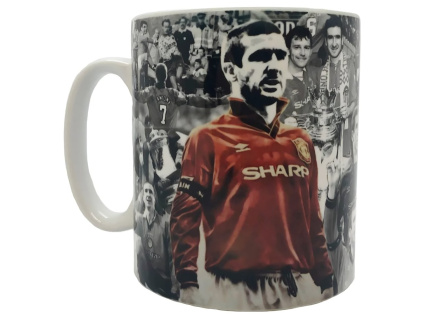 Hrnek Manchester United FC, foto Eric Cantona, 300 ml