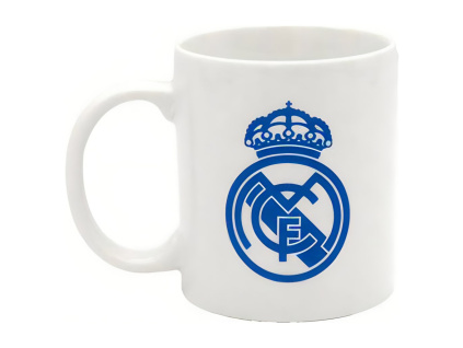 Hrnek Real Madrid FC, bílý, 300 ml