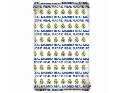 Prostěradlo Real Madrid FC, bavlna, 90x200