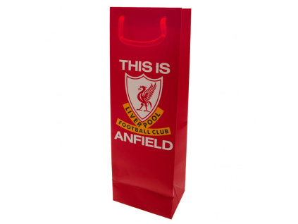 Dárková taška Liverpool FC, červená, 37x12 cm