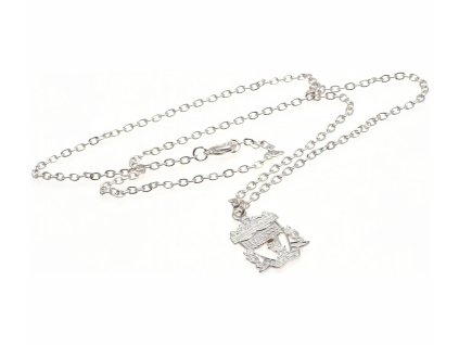 Řetízek Liverpool FC, postříbřený, znak