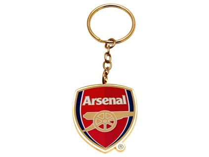 Přívěsek na klíče Arsenal FC, červený, kovový