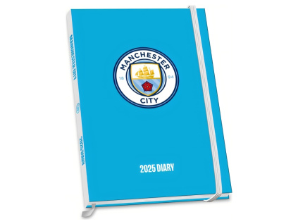 Diář Manchester City FC 2025, A5, týdenní