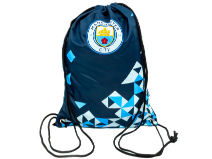 Sportovní vak Manchester City FC, modrý, 44x33 cm