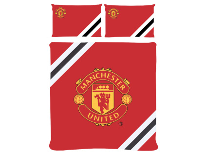 Povlečení Manchester United FC, oboustranné, dvoulůžkové, 200x200 cm