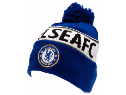 Zimní čepice Chelsea FC, modro-bílá, univerzální
