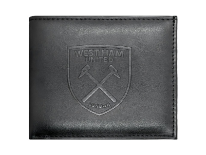 Peněženka West Ham United FC, umělá kůže, černá