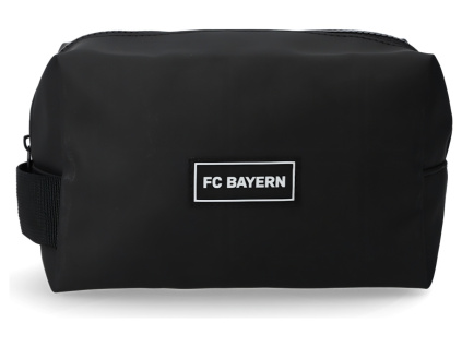 Pánská toaletní taška FC Bayern Mnichov, černá, kompaktní