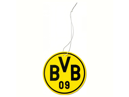 Vůně do auta Borussia Dortmund, klubový znak, 7,6 cm