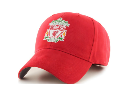 Kšiltovka Liverpool FC, červená, vyšitý znak, 55-61 cm