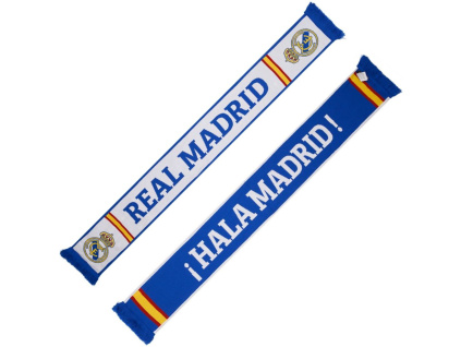Šála Real Madrid FC, oboustranná, 140x20 cm