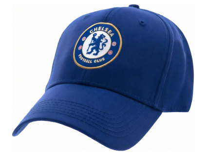 Kšiltovka Chelsea FC, modrá, vyšitý znak, 55-61 cm