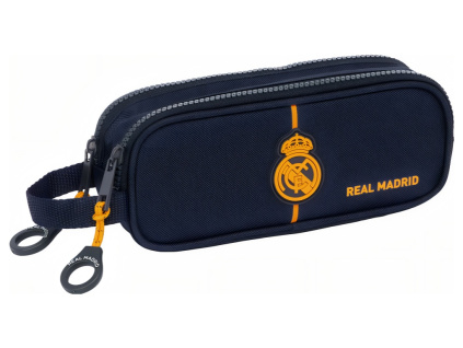 Školní pouzdro Real Madrid FC, modré, dvě kapsy