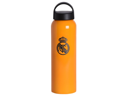 Láhev Real Madrid FC, žlutá, hliník, 600 ml
