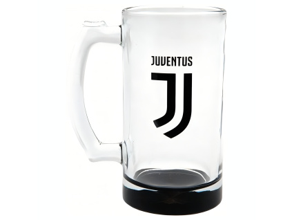 Sklenice Juventus Turín FC s uchem, 425 ml