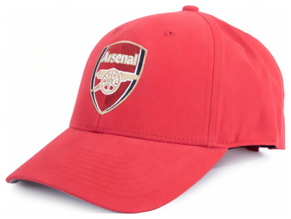 Kšiltovka Arsenal FC, červená, vyšitý znak, 55-61 cm