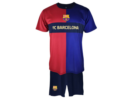 Dětský domácí dres FC Barcelona 24/25, fan, sada tričko a šortky