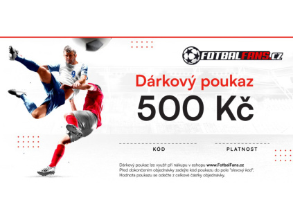 Dárkový poukaz 500 Kč | vytištěný