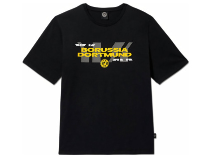 Tričko Borussia Dortmund, Matchday, černé, bavlna (Velikost 3XL)