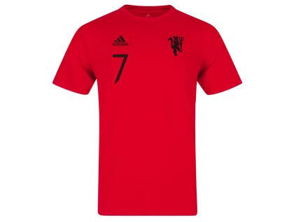 Tričko ADIDAS Manchester United, Cristiano Ronaldo, červené (Velikost 3XL)