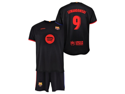 Dětský dres FC Barcelona 24/25, Lewandowski, sada, replika (Velikost 5-6 r)
