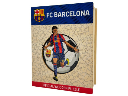 Dřevěné puzzle Lamine Yamal, FC Barcelona, 150 ks