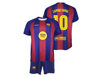 Dětský dres FC Barcelona 25/26 Yamal 10, replika, dres+šortky (Velikost 13-14 r)