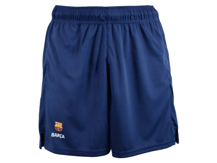Tréninkové šortky FC Barcelona, tmavě modré, polyester (Velikost XXL)