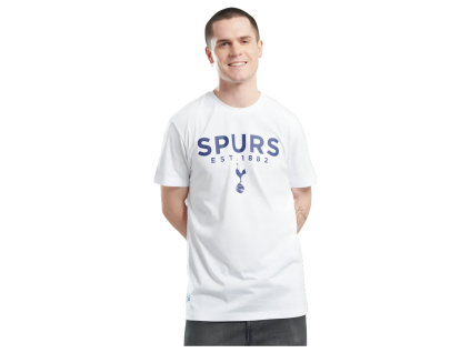 Tričko Tottenham Hotspur, SPURS 1882, bílé, bavlna (Velikost XXL)