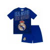 Dětské pyžamo Real Madrid, modré, tričko, šortky (Velikost 13-14 r)