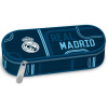 Oválný penál Real Madrid FC, Modrý, 230x55x90 mm, s kapsičkou na zip