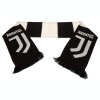 Šála Juventus Turín FC, černo-bílá, 132x19 cm