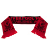 Šála Liverpool FC, červeno-černá, 132x16 cm
