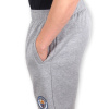 Šortky Manchester City FC, Fleece,  Šedé, Klubový znak, Oficiální