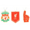 FotbalFans.cz - LIV6034 - Vůně do auta Liverpool FC, 3 ks, klubový znak, vlajka, ruka s nápisem