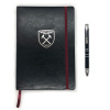 Zápisník A5 a Pero West Ham United FC, černá sada
