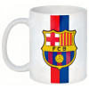 Hrnek FC Barcelona, keramika, bílý, 300 ml