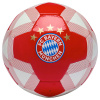 Fotbalový míč FC Bayern Mnichov, 5 hvězd, červeno-bílý, vel 4