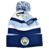 Zimní čepice Manchester City FC, modro-bílá