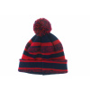 Dětská čepice FC Barcelona, bambule, pruhovaná