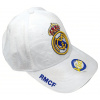 Kšiltovka Real Madrid FC, bílá, 56-61 cm
