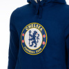 Dětská mikina Chelsea FC, modrá, kapuce