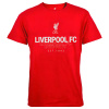 Dětské tričko Liverpool FC, červeno-bílé, bavlna