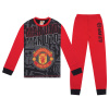 Dětské pyžamo Manchester United FC, červeno-černé, bavlna