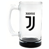 Pivní sklenice Juventus Turín FC, s uchem, 425 ml