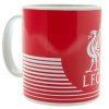 Hrnek Liverpool FC, červený s bílými pruhy, 300 ml