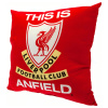 Polštářek Liverpool FC, červený, 35x35 cm